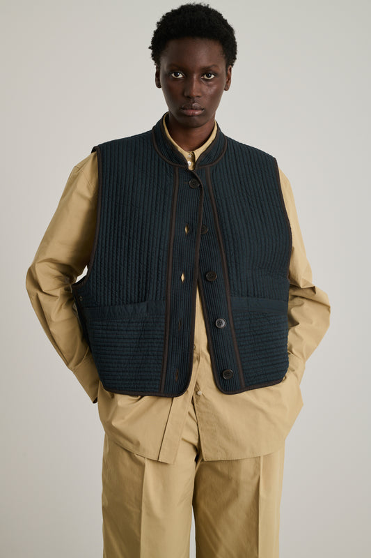 Blouson Tomari - Ardoise Foncée - Coton - Femme