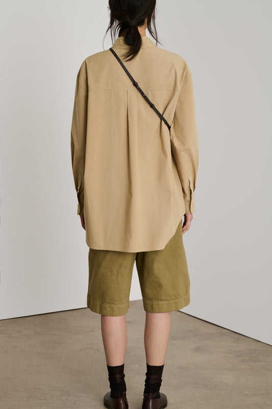 Bermuda Ethan - Beige - Coton - Femme