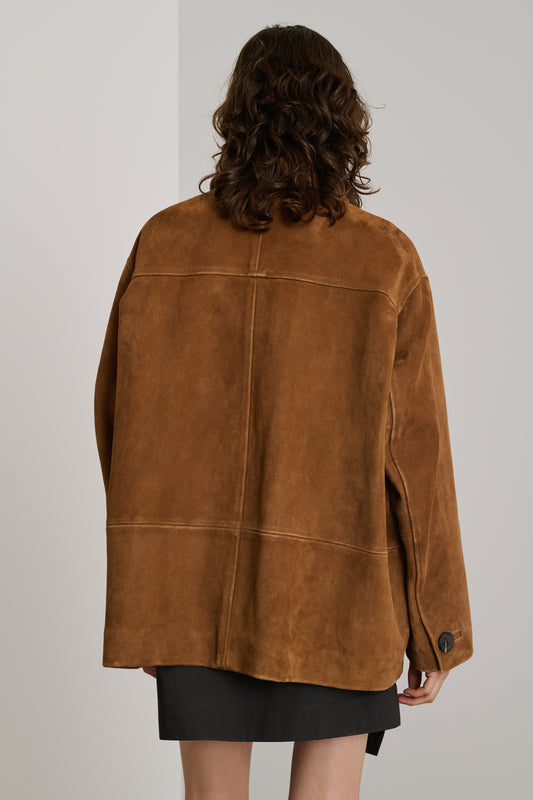 Veste Vincenzo - Naturel - Cuir - Femme